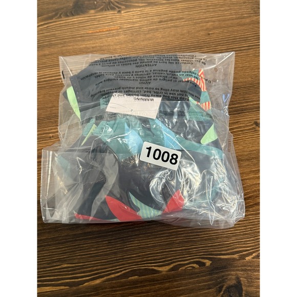 Nike Swimsuit Womens Small Black Green Swoosh Logo Keyhole Zipper Back One-Piece - Picture 9 of 9